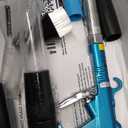 2IN1 Car Interior Detailing Air Blow Gun & vacunm Gun with Adjustable Air Flow Nozzle,Cleaning Gun Quickly Blasts Dirt and Dust from Surface Works with Air Compressor(Upgrade Rotate Tube) Blue