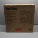 duraflame Infrared Quartz Electric Fireplace Stove Heater, Black