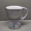 Brita Large Water Filter Pitcher for Tap and Drinking Water, Includes 1 Standard Filter, BPA-Free, Lasts Two Months, 10-Cup Capacity, Bright White