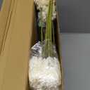 Tigeen 50 Pcs Artificial Flowers Chrysanthemum Ball Fake Flowers Lifelike Artificial Chrysanthemum Ball for DIY Wedding Bouquets Bridal Shower Table Centerpieces Home Kitchen Garden (Multi Colors)