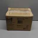 Dandat 4 Pcs Growlers for Beer Amber Glass Bottles Beer Bottles Glass Jar with Lid liquid Jugs Soda Cider Alcohol Liquor Home Brewing Fermenting(34 oz)