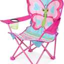 Melissa & Doug Sunny Patch Cutie Pie Butterfly Folding Lawn and Camping Chair