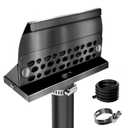Rear Grease Drainage System for Blackstone Griddle, Equipped with Enclosed Grease Catcher Funnel, Blackstone Griddle Accessory