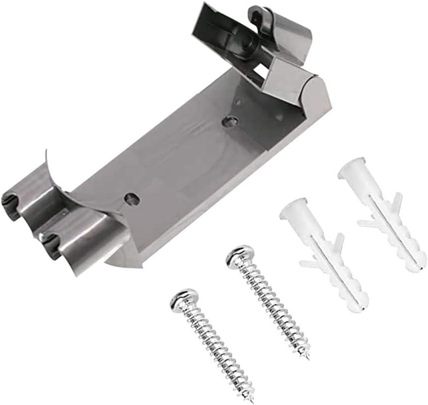 Wall Mounted Charging Dock Station Compatible with Dyson V7 V8 Series Handheld Vacuum Cleaner Replacement Accessories Parts 967741 01with Black