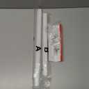 Oval Closet Rod for Hanging Clothes 18 to 40 Inch Adjustable Closet Rods 1 inch Diameter With End Supports White Poles Bar Closet Rod Expandable for Wardrobes