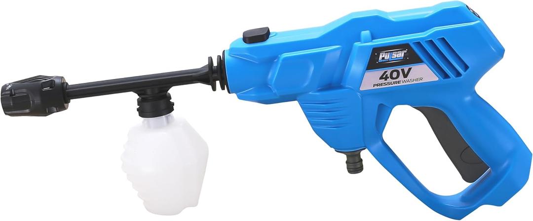 40V Lithium-ion Cordless Pressure Washer  520 PSI, 2 Modes, 2.0Ah Battery & Charger