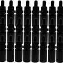 24PCS Glass Essential Oil Bottle,Empty Small Eye Dropper Vilas,Serum Essence Pipettes Jar,Travel Dropping Container