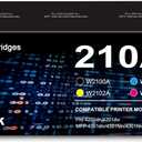 Remanufactured 210A Toner Cartridges Replacement for HP 210A Toner Cartridges 4 Pack for 210X W2100A W2101A W2102A W2103A for MFP 4301dw 4301fdn 4301fdw 4201dn 4201dw Printer