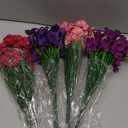 24 Bundles Artificial Daisy Flowers UV Resistant for Outdoor Decor