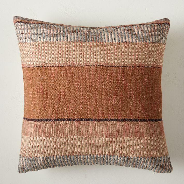 Stripped Design Pillow Blow