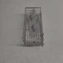 YUOROS Shower Caddy Hanging, 2 Tier Over the Door Shower Organizer Rack 304 Stainless Steel Rustproof (Elegant Silver)