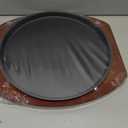 Cast Iron Fajita Plate, Skillet Pan, Steak Platter (11 inch with Base)