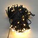 PMS 100-1000 LED Christmas Lights, Low Voltage Fairy String Lights with 8 Modes, Ideal for Xmax Tree, Garden, Home, Party, Halloween Festival Deco (Warm White, 300 LEDs)