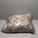 Bedsure Fluffy Duvet Cover Set - Ultra Soft Plush Shaggy Comforter Cover King Size, Warm Flannel Fleece Bed Sets for Winter, 3 Pieces (Striped Pattern, Khaki) (King (104" x 90"))