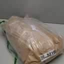 ULTCOVER Square Patio Heavy Duty Table Cover - 600D Tough Canvas Waterproof Outdoor Dining Table and Chairs General Purpose Furniture Cover Size 54 inch (Brown)