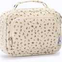 Large Pen Pencil Case,VONXURY High Capacity Art Colored Pencil Pouch Portable Stationery Organizer With 2 Detachable Layers 54 Slots Multiple Zipper Pockets for School Office College (Beige)