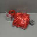 12 Pieces Christmas Cabinet Ribbons Xmas Door Ribbon Cabinet Bows with Large 30m Red Ribbons for DIY Christmas Festive Party Tree Decor Dining Kitchen Supplies,Red(Polyester)