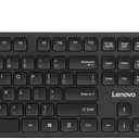 Lenovo 305 USB-C Wired Keyboard & Mouse Combo, Black, Spill-Resistant, Narrow Border, Adjustable Tilt, Full-Size Keyboard & Mouse, Compatible with Laptop, PC, Tablet, USB-C Connectivity Gaming Office