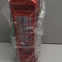 Squirrel Proof Bird Feeder for Outside Hanging, Weight Activated AllMetal Mesh Wild Bird Feeder, 3LB Large Capacity Red Birdfeeders for Cardinals, Finches, Blue Jays, Chickadees, ChewProof & Durable