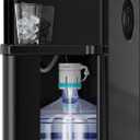Avalon Bottom Loading Water Cooler Water Dispenser with Bullet Ice, 22 LBS Per Day- 3 Temperature Settings - Hot, Cold & Room Water, Electronic Display, Indicator Lights, ETL Listed