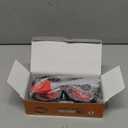 3 inch Stainless Steel Egg Rings for Egg Mcmuffins, 4 Pack, Egg Molds for Frying Eggs, Mini Pancakes Ring with Anti-scald Handle (4 pack, 3inch) (Red)