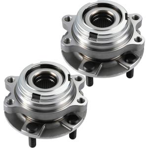 2pcs 512460 Front/Rear Wheel Hub and Bearing Assembly Compatible withFord Explorer 2011-2019, Fit for Ford Police Interceptor Utility 2013-2018, 5 Lugs Non-ABS