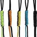 5 Pack Handcrafted Lanyards EDC Paracord Lanyards with Tassel for Pocket Knife Outdoor Gear Zipper Puller Key-Chain Backpack (Pull504)