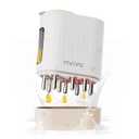 mriya 2 in 1 Electric Hair Treatment Applicator and Massager Brush for Hair Growth, Essential Oil and Serum Application (Beige white)