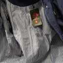 Bloggerlove Rain Jacket Women Lightweight Raincoat Waterproof Windbreaker Striped Climbing Outdoor Hooded Trench Coats, Large