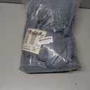 H.VERSAILTEX Stone Blue Blackout Curtains for Bedroom/Living Room 84 Inch Length 2 Panels Set - Thermal Insulated Room Darkening Grommet Top Blue Curtains (52 by 84 - Inch, Stone Blue)