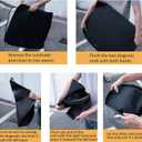 5 Layers Thick Car Windshield Sun Shade for Ford Maverick 2022-2024 Pickup Truck - Front Window Sunshade Sun Visor Accessories - Protector Vehicle Reflect UV Sun and Heat