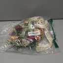 Vivivalue Rose Flower Crown Boho Flower Headband Hair Wreath Floral Headpiece Halo with Ribbon Wedding Party Festival Photos Pink