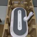 Cordless Electric Spin Mop, Electric Floor Cleaner with Water Sprayer & LED Headlight, 50mins Working Time, 290ml Water Tank, Adjustable Tube, Self-Propelled Multi-Surfaces Floor Mop for Home Cleaning