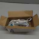 Steamfast SF-710 Mini Steam Iron, Non-Stick Sole Plate, Foldable Handle, 45 Second Heat Up Time, Cord Storage, Portable, 6-Foot Power Cord, Chemical-Free Steam Power, White