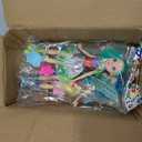 ONEST 2 Sets 8 Inch Fairy Dolls Include 2 Set 8 Inch Flower Fairy Dolls, 2 Pieces Handmade Doll Clothes, 2 Pairs of Doll Shoes