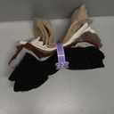 Eyean Merino Wool Ankle Running Socks Men Women Hiking Thick Half Cushioned Support No Show Socks 6 Pairs