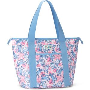 Swig Life Zippi Cooler, Insulated Cooler Bag, Collapsible Soft Bag with Zipper, Large & Insulated, Waterproof for Drinks, BPA Free Food Safe