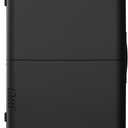 Checked Plus Expandable - 28.75" Airline Approved Check In Luggage with Wheels, Rolling Suitcase for Men & Women - TSA Lock, Silent Spinner Wheels, Expansion Zip, Y-Strap - Charcoal