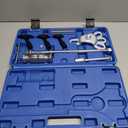 Rear Axle Bearing Remove Puller Tool Kit, Slide Hammer and Bearing Remover Set with Slide Hammer Yoke and 3 Rear Axle Puller Adapters, 1" to 2-7/8" IDs