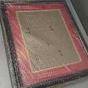 GraduationMall 11x14 Diploma Frame with Red over Gold Mat or Display 15x18 Certificate without Mat,Solid Wood & UV Protection Acrylic,Cherry Finish with Gold Trim