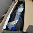 Professional Outdoor Volleyball Net Set with Adjustable Poles & Anti-Sag Design, Portable Volleyball Net Includes Beach Fixed Plate, Scoreboard, Boundary Line and Carry Bag for Backyard Beach Grass (Blue)