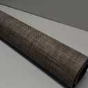 Myga Jute Yoga Mat - High Performance Vegan Floor Exercise Mat - Eco Friendly Biodegradable Yoga Mat with PVC Backing -53x45 Thickness Black