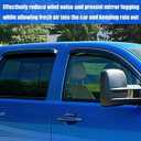 Window Rain Guards for 02-06 Escalade ESV/EXT,Suburban Avalanche Yukon XL