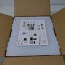 12 Pack XX Large Shoe Organizer Storage Boxes for Closet, Modular Space Saving Shoe Boxes Clear Plastic Stackable Sneaker Containers Display Case with Lids, Black