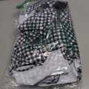 Blooming Jelly Women's High Waisted Bikini Sets Tummy Control Bathing Suit Two Piece Swim Suit 2026 Retro Swimsuit (X-Large, Black White Plaid)