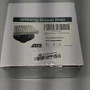 WEBANG 6 Inch Square Shower Drain Nickel Floor Drain with Flange Square Holes Pattern Cover Grate Removable SUS304 Stainless Steel Watermark&CUPC Certified Brushed Nickel