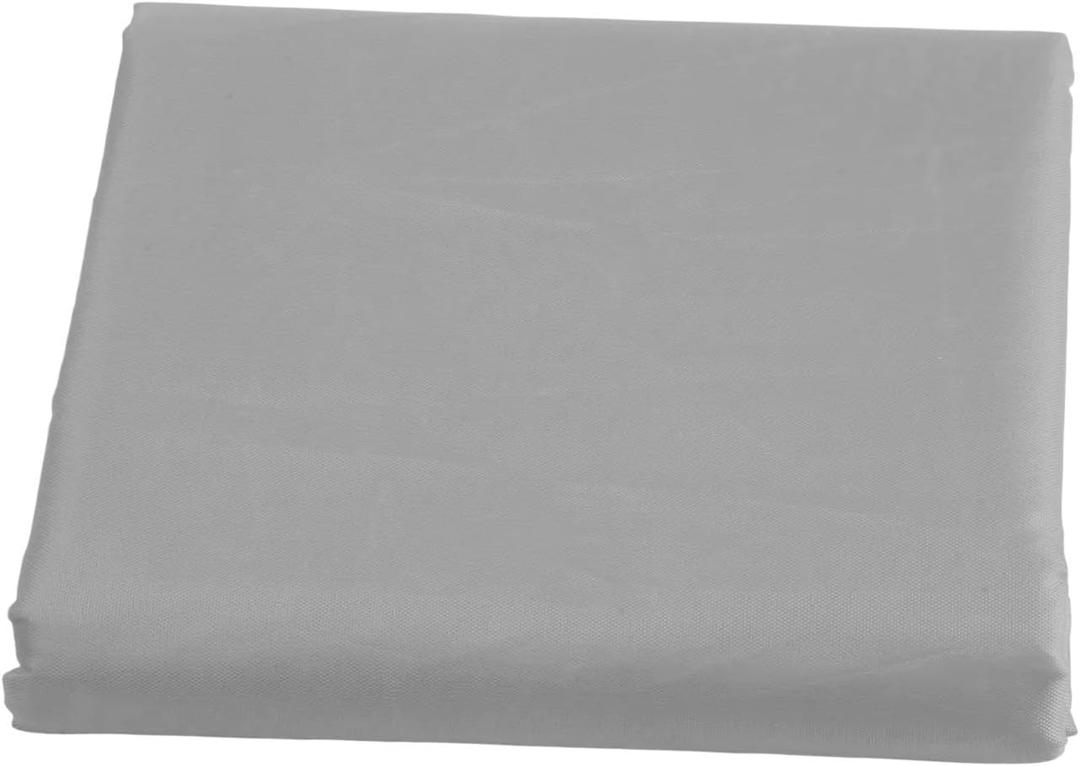 Waterproof Sunshade Canopy Cover for Outdoor Playground Equipment, 210D Silver-Coated Fabric, All-Weather Protection for Swings and Slides, 52 x 89 Inches Black(Gray)