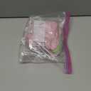 Dog Rain Coat, Waterproof Adjustable Dog Rain Jackets, Reflective Strap Pet Rain Coat with Leash Hole, Hooded Snowproof Windproof Clothes for Dog Medium (Pink)