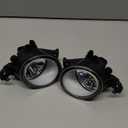 2-Pack H11 Clear Lens Halogen Fog Light Replacement for Altima 2008-2013/Rogue 2008-2015/Maxima 2009-2014/Versa 2012-2016/Murano 2015-2016/Pathfi Driver and Passenger Side NI2593117, NI2592117