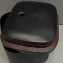 Filterless Cat Water Fountain 3L, Wireless Motion Sensor Cat Water Fountain with 4000mAh Battery, Stainless Steel Cat Bowls, Water Fountain Separate Tanks, Quiet – Black